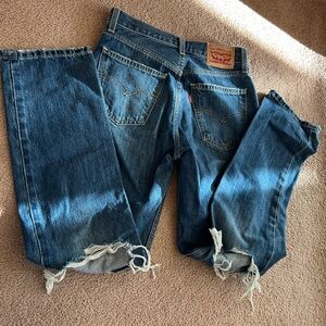 Levis Low Pro Straight Jeans